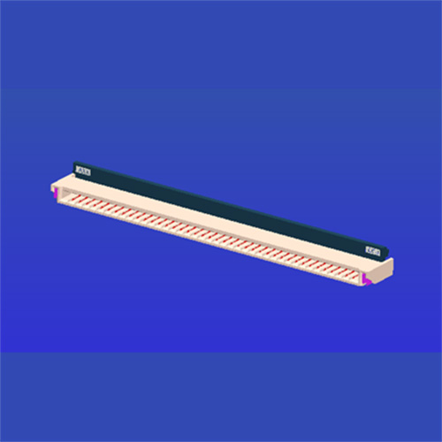0.5mm pitch 1.0 high front insert rear tilt FPC