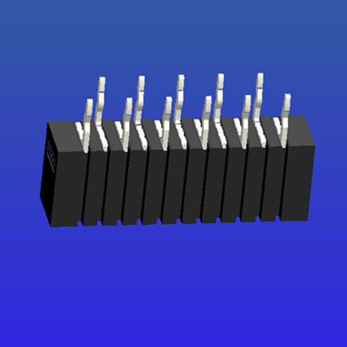 1.0mm pitch A type double-sided straight pin lockless FPC