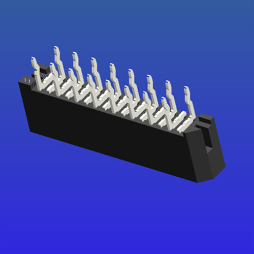 1.0mm pitch C-type double-sided straight pin lockless FPC